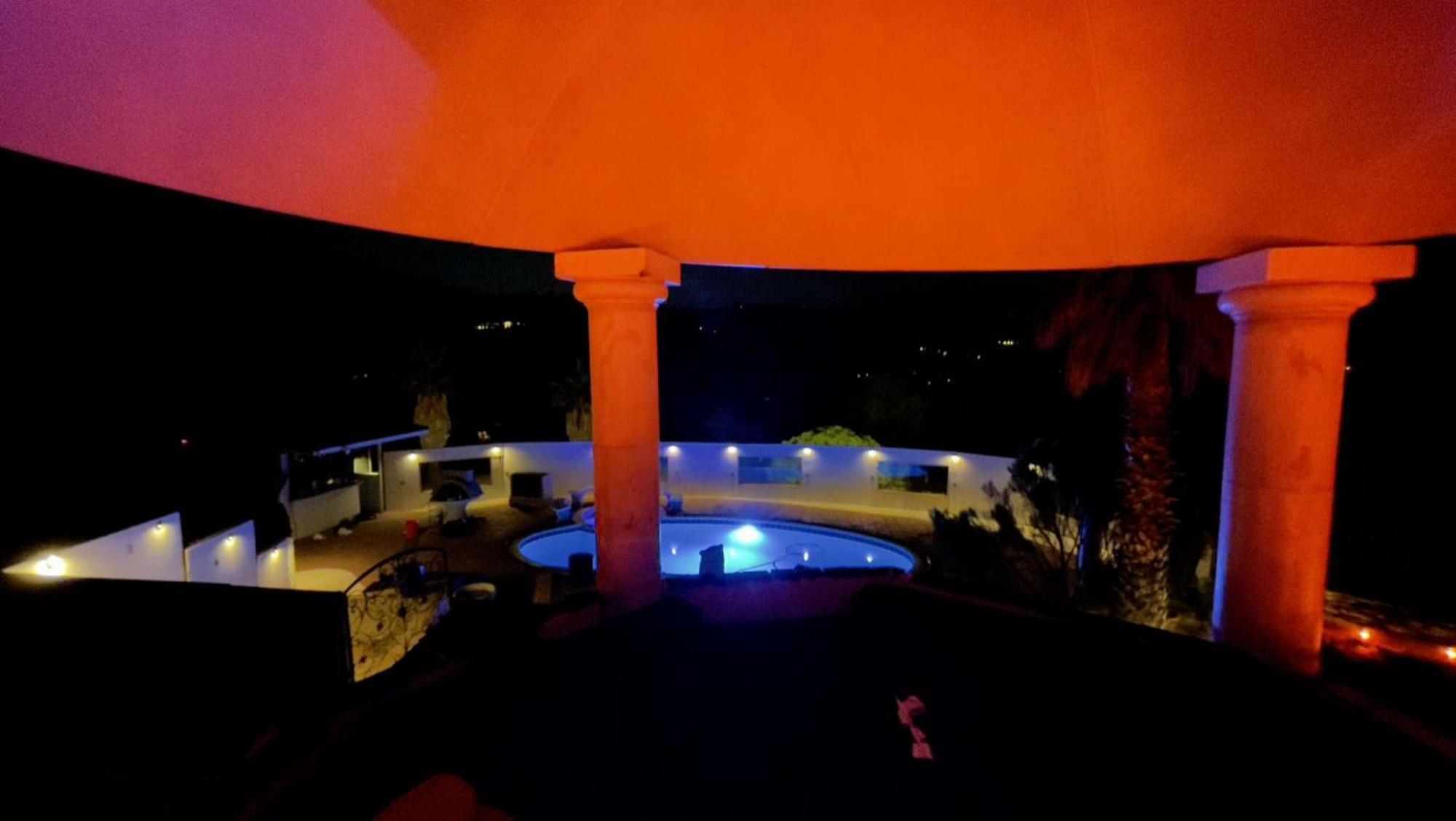 Private Home On 10 Acres - Heated Salt Pool & Jacuzzi, Mountain & City Views, Horseshoes, Basketball, Bbq, Golf Putting, Foosball, Croquet, Bose Stereo, White Cotton Bedding - Hilltop Hacienda, Pool Heat Optional Jamul 외부 사진